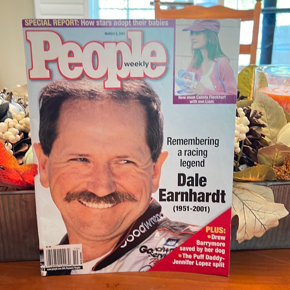 People Magazine March 5, 2001 Dale Earnhardt